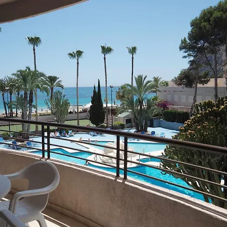 Primera Linea Playa Piscina Parking Wifivistas Calp